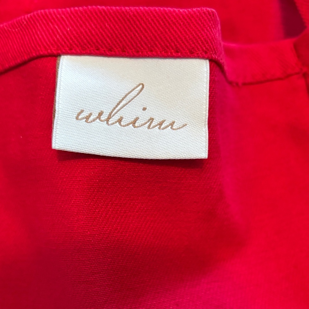 Whim Red Culinary Institute of America Apron - Picture 3 of 4